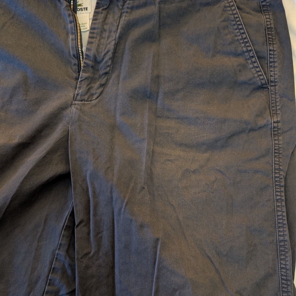 Lacoste Men's Dark Blue Chinos